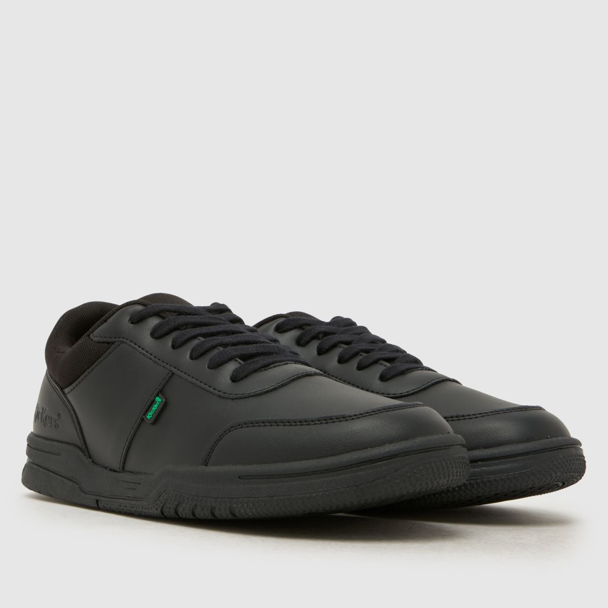 Kickers Mervan Lacer Youth in Black Kickers Mervan Lacer 1