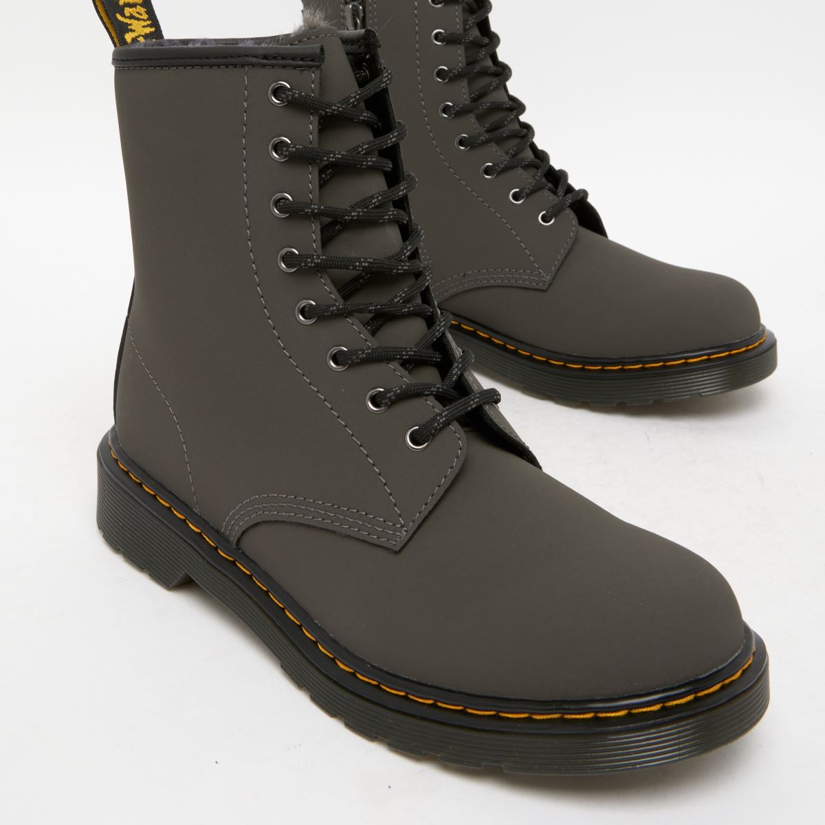 Dr Martens 1460 Serena Youth in Grey Dr Martens 1460 Serena 4