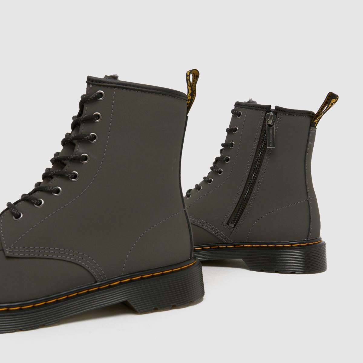 Kids Youth Grey Dr Martens 1460 Serena Boots | schuh
