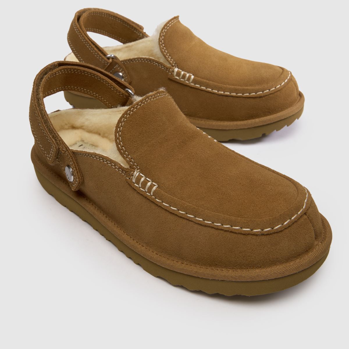 UGG Goldenstar Evelina Clog Youth in Chestnut UGG Goldenstar Evelina Clog 4