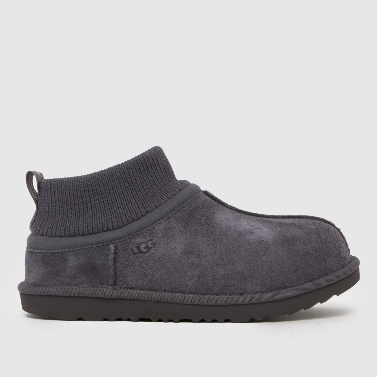 UGG Grey Ultra Stretch Cuff Youth Boots