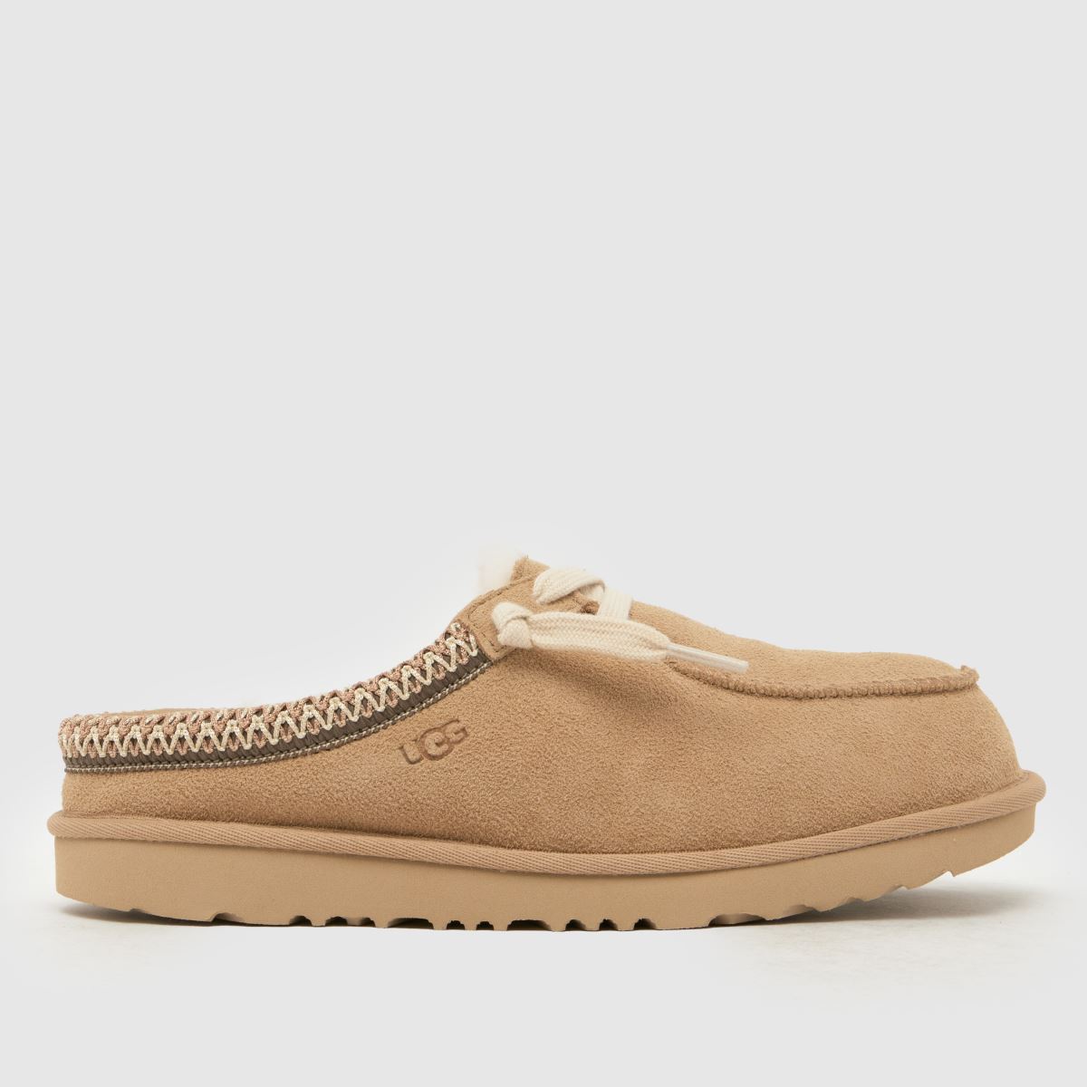 UGG Beige Tasman Mule Youth Slippers