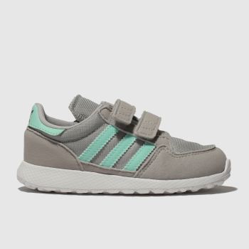 adidas light grey forest grove trainers toddler adidas light grey forest grove trainers toddler