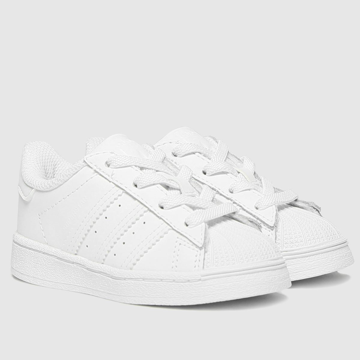 adidas superstar white toddler