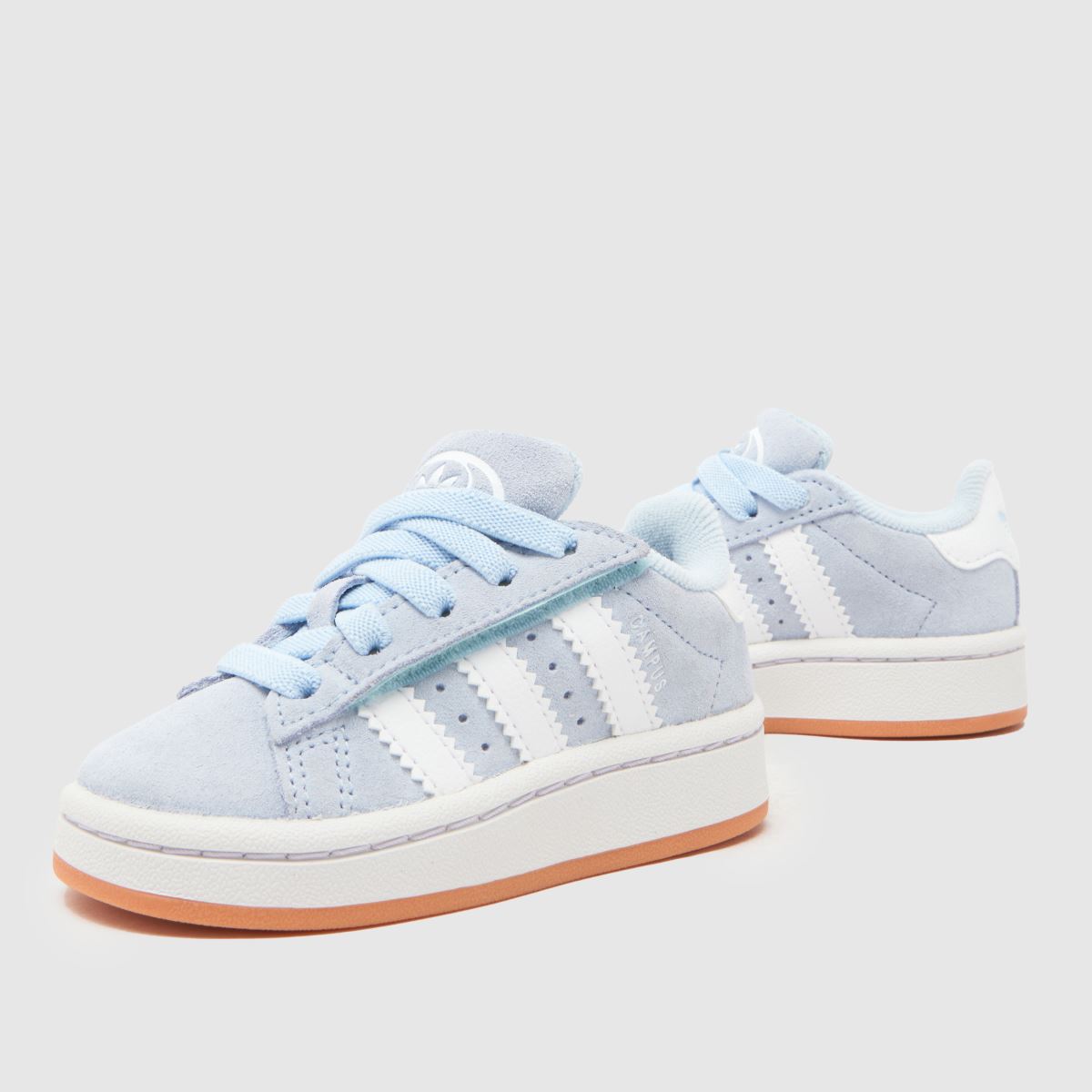 adidas gazelle silver green womens adidas Originals Campus 00s Toddler Girls' Clear Pink/Ftwr White/Gum Shoes, Size: 6 main image 0