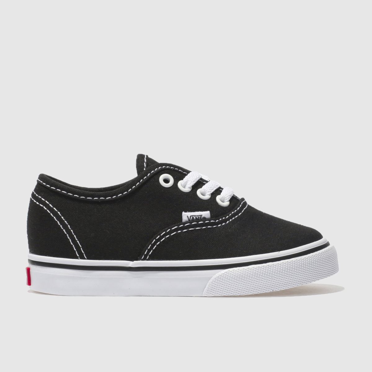 Kids Unisex black & white vans authentic trainers | schuh