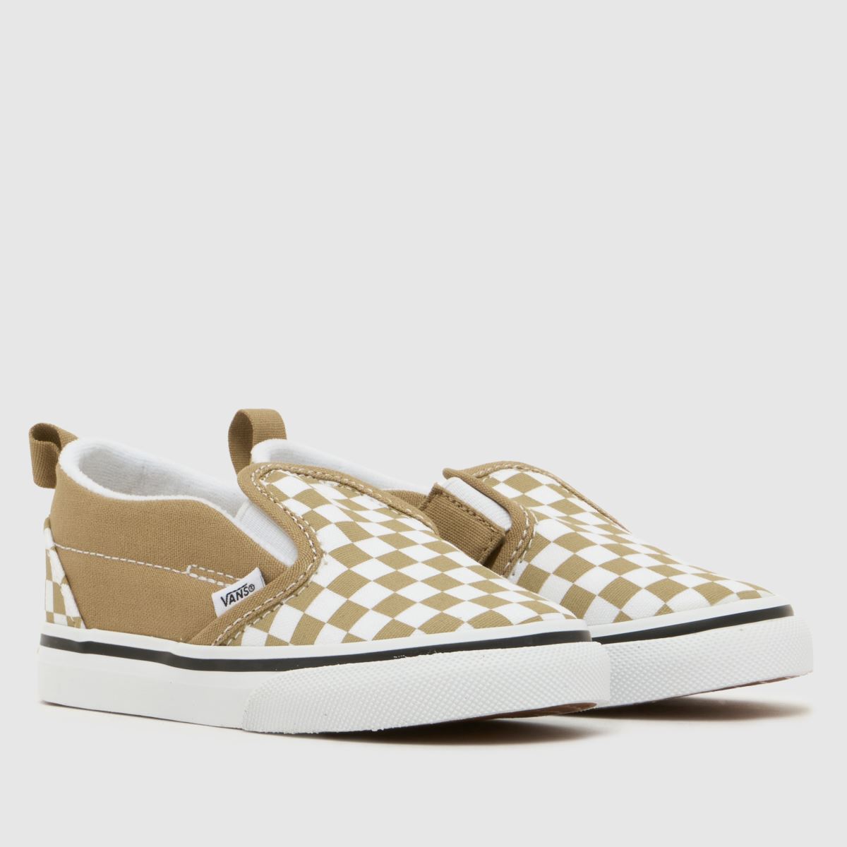 Vans Classic Slip-On Toddler in Beige Multi Vans Classic Slip-On 1