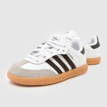 Kinder adidas Weiß-braun Samba Og Sneaker adidas Samba OG,4 von 4