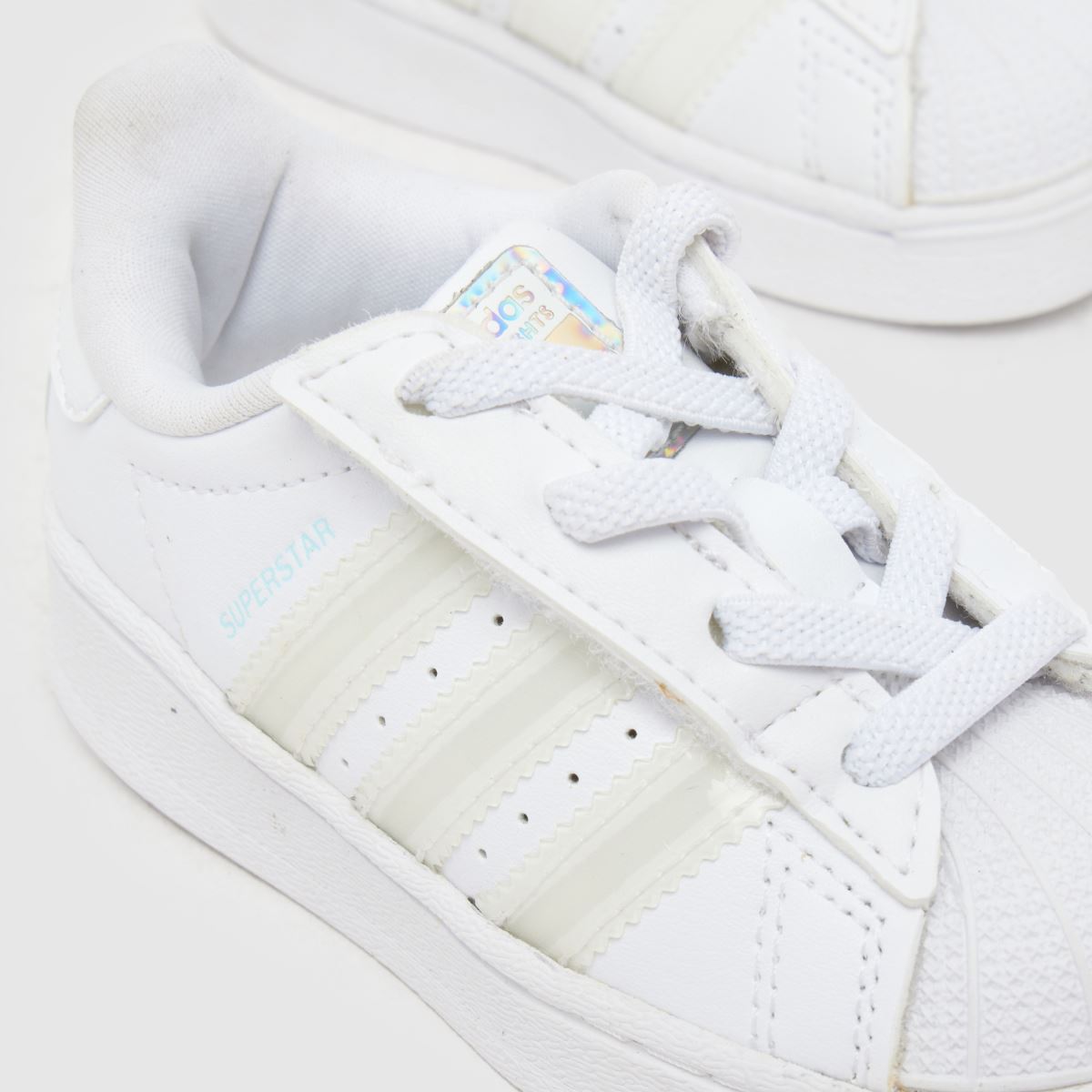 adidas Superstar LED Lights Toddler in White adidas Superstar LED Lights 4