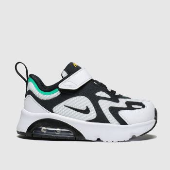 nike white & black air max 200 trainers toddler nike white & black air max 200 trainers toddler