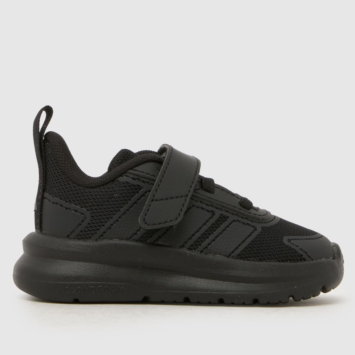 adidas Sportswear Infant Tensaur Run 4.0 Trainers, Black, Size 7 Younger