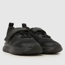 adidas Tensaur Run 4.0 V Toddler in Black adidas Tensaur Run 4.0 V,2 of 4
