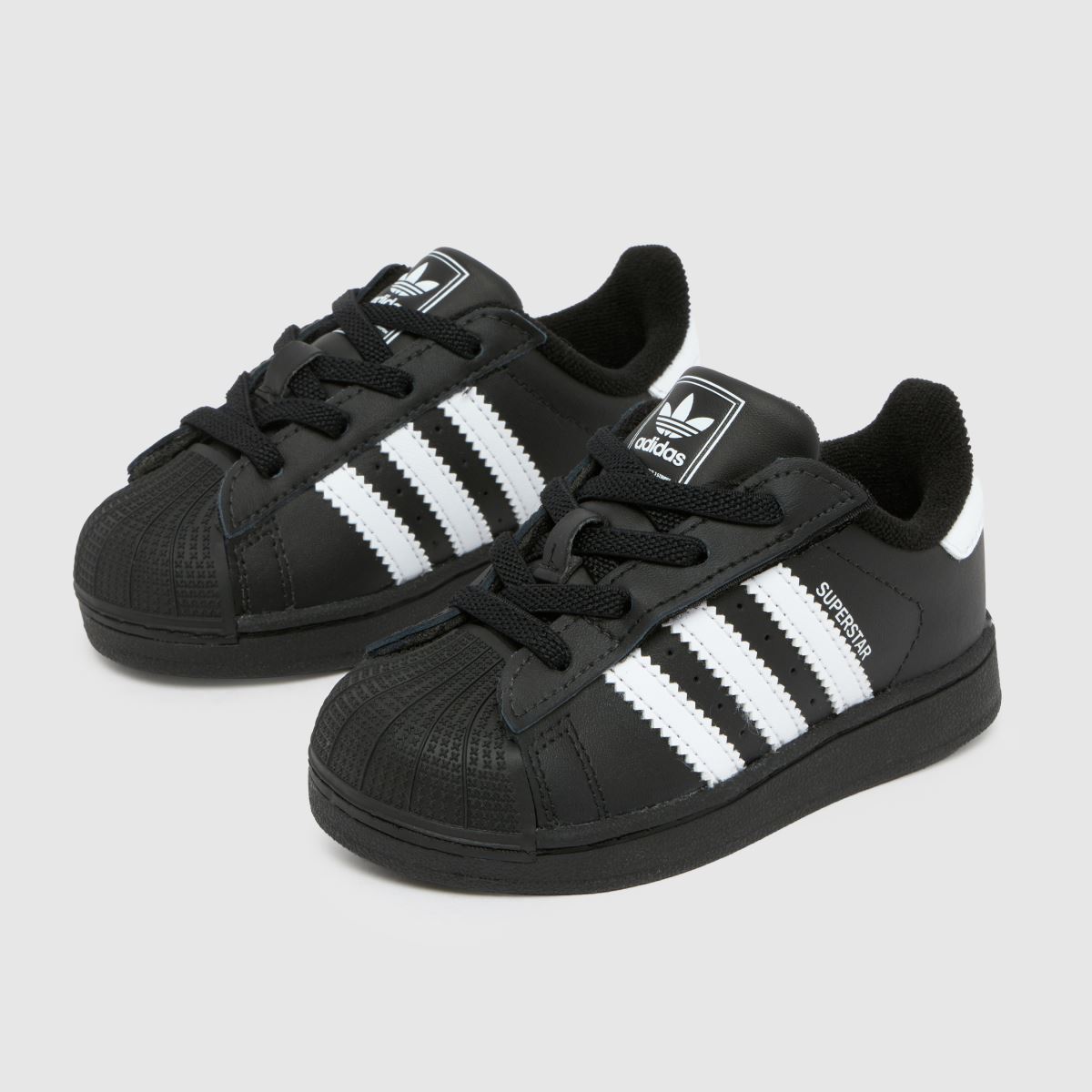Kinder adidas Schwarz-weiß Superstar Ii Sneaker adidas Superstar II 4