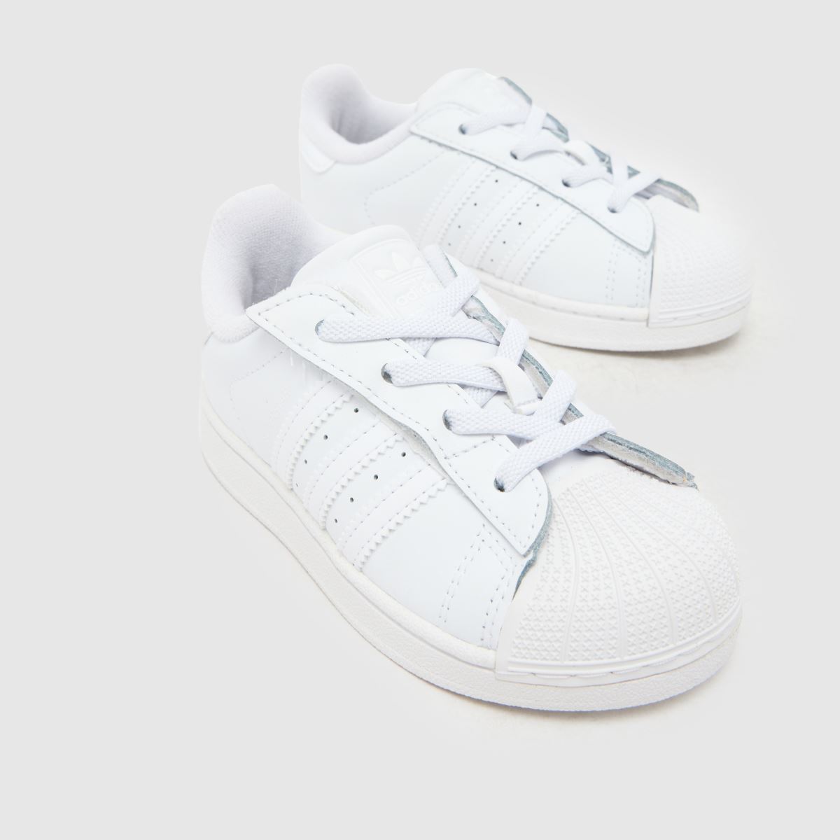 adidas Superstar II Toddler in White adidas Superstar II 4