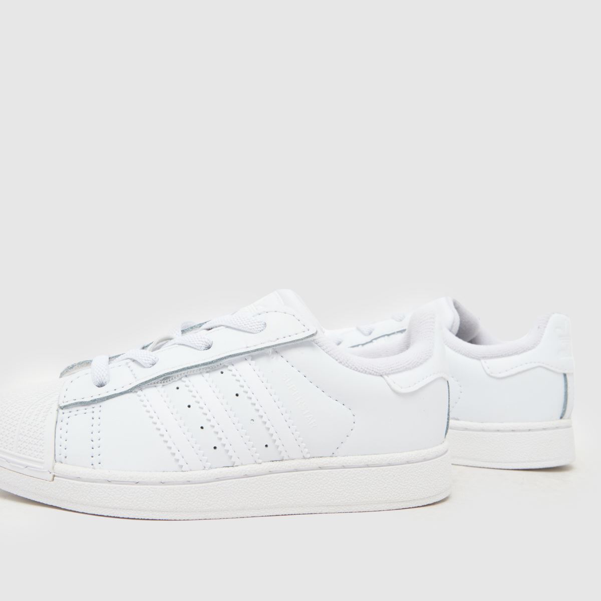 adidas Superstar II Toddler in White adidas Superstar II 7