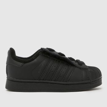 adidas Black Superstar II Toddler