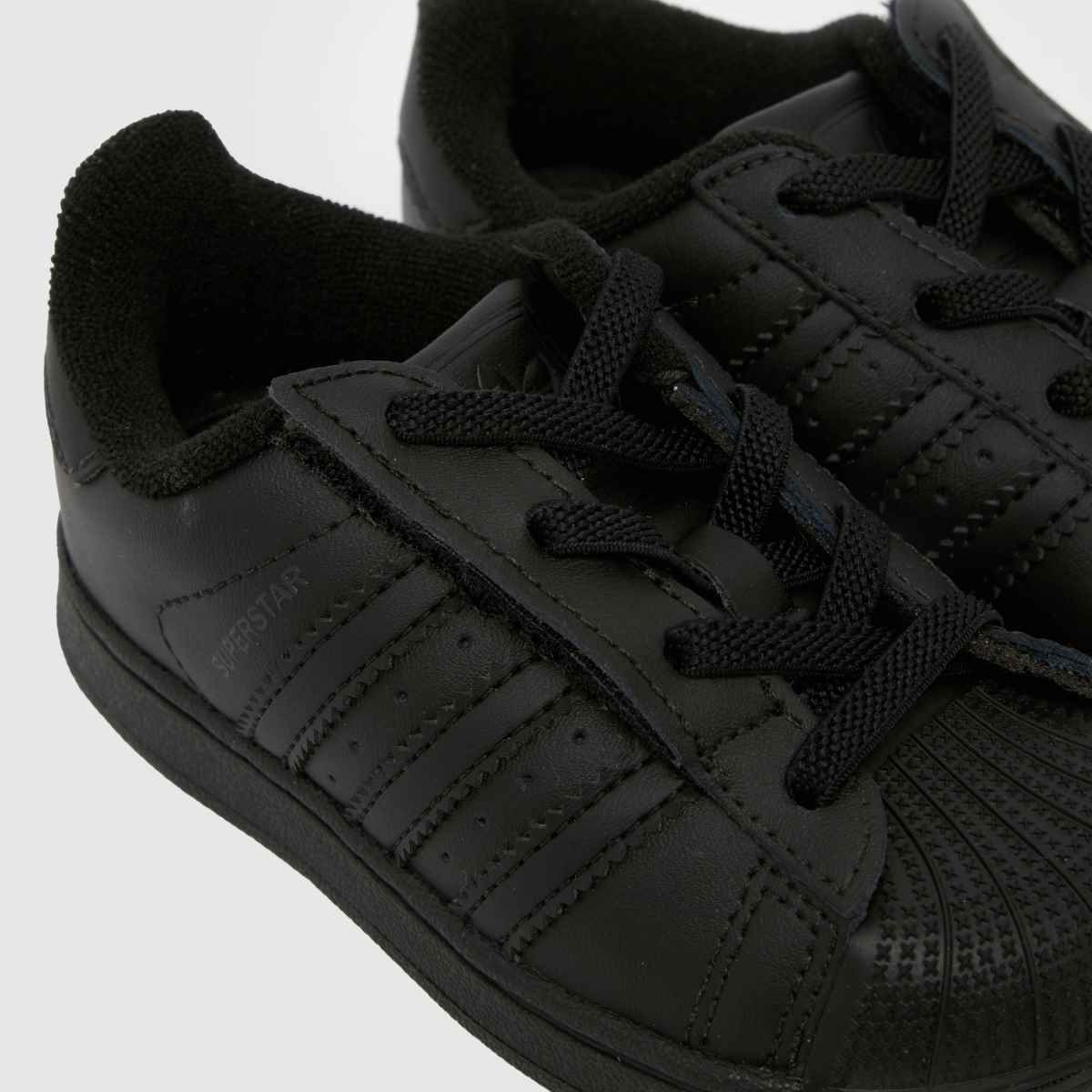 adidas Superstar II Toddler in Black adidas Superstar II 4
