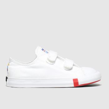 Converse white 2v lo logo play trainers toddler Converse white 2v lo logo play trainers toddler