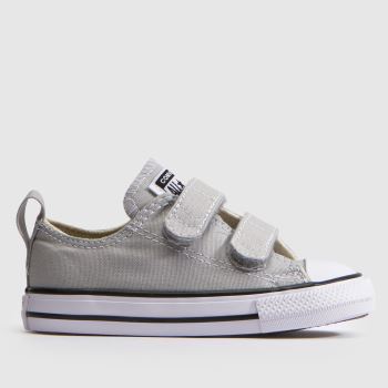Converse Grey All Star Lo 2V Toddler