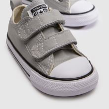 Converse All Star Lo 2V Toddler in Grey Converse All Star Lo 2V,3 of 4