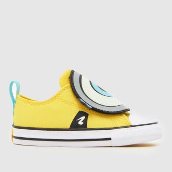 Converse Yellow All Star Lo 2V Minions Toddler
