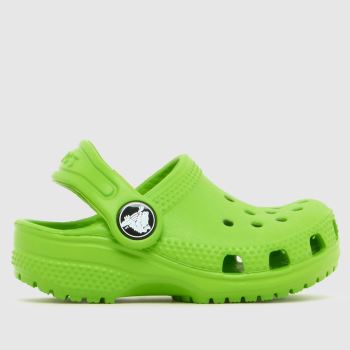 Crocs Green Classic Clog Toddler