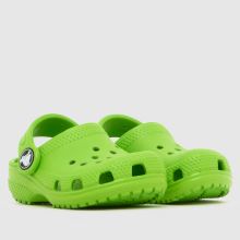 Crocs Classic Clog Toddler in Green Crocs Classic Clog,2 of 4