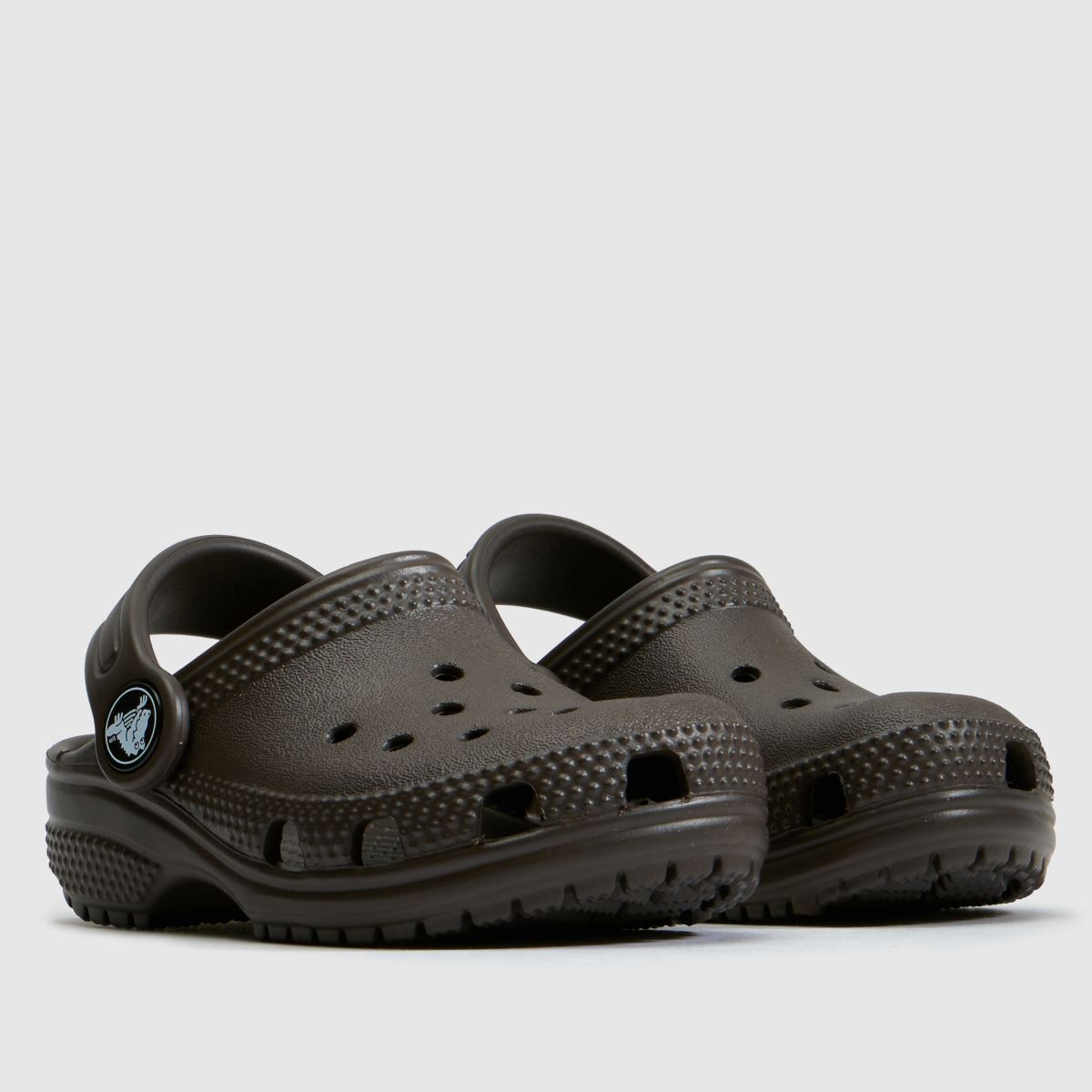 Crocs Classic Clog Toddler in Dark Brown Crocs Classic Clog 1