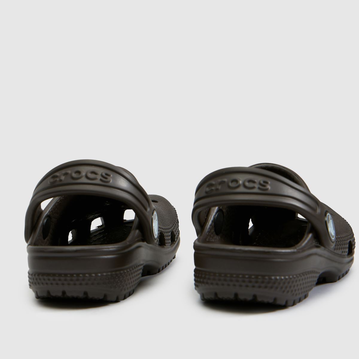 Crocs Classic Clog Toddler in Dark Brown Crocs Classic Clog 7