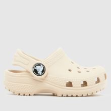 Crocs Classic Clog Toddler in Beige Crocs Classic Clog,1 of 4