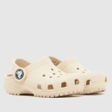 Crocs Classic Clog Toddler in Beige Crocs Classic Clog,2 of 4
