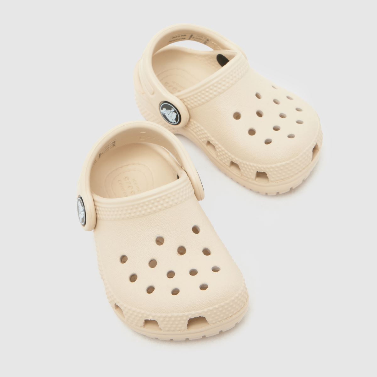 Crocs Classic Clog Toddler in Beige Crocs Classic Clog 4