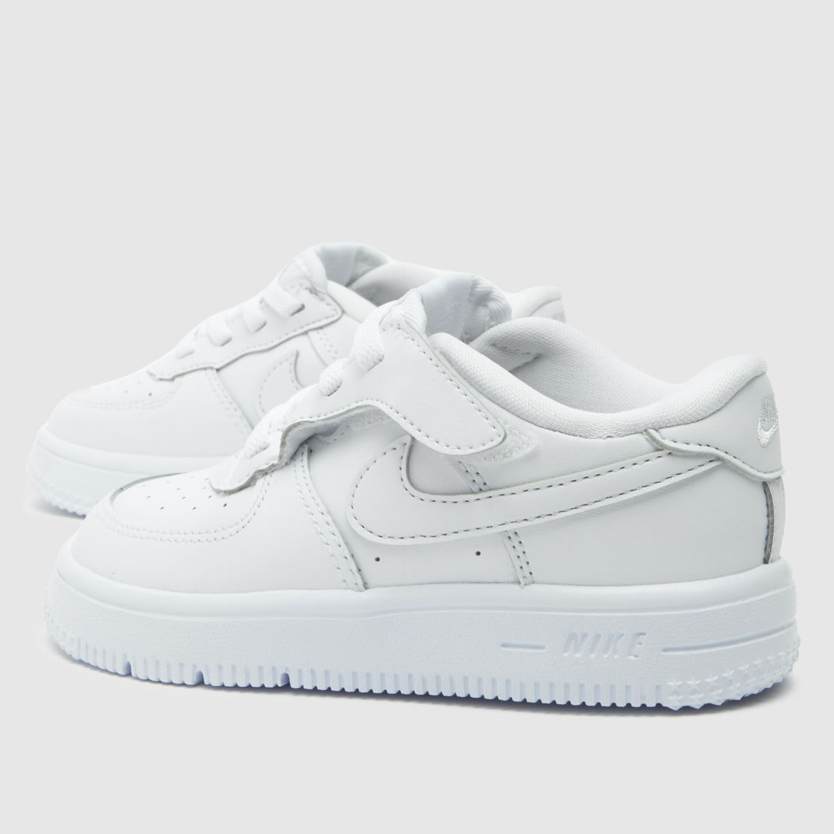 Nike Force 1 Low EasyOn Toddler in White Nike Force 1 Low EasyOn 4