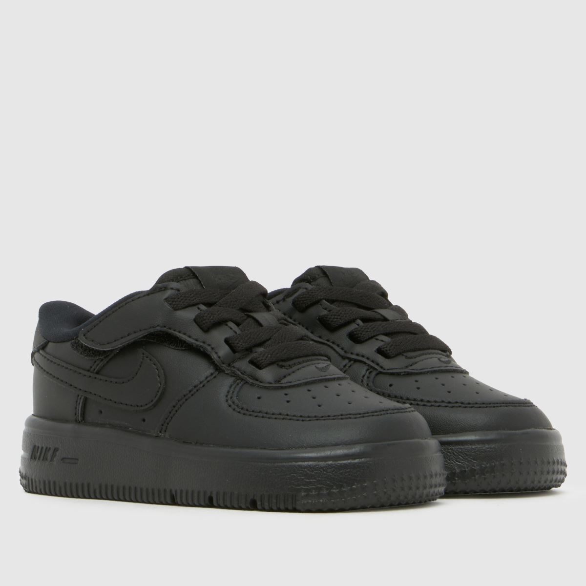 Kinder Nike Schwarz Force 1 Low Easyon Sneaker Nike Force 1 Low EasyOn 1