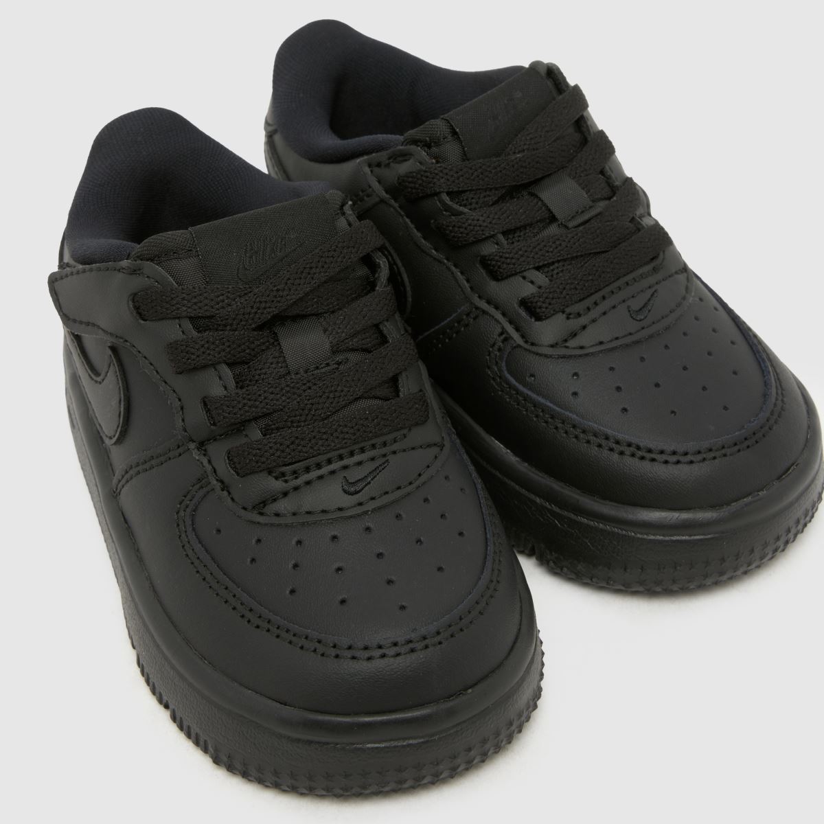 Kinder Nike Schwarz Force 1 Low Easyon Sneaker Nike Force 1 Low EasyOn 4