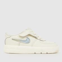 Nike Force 1 Low EasyOn Toddler in Off-White Multi Nike Force 1 Low EasyOn,1 of 4