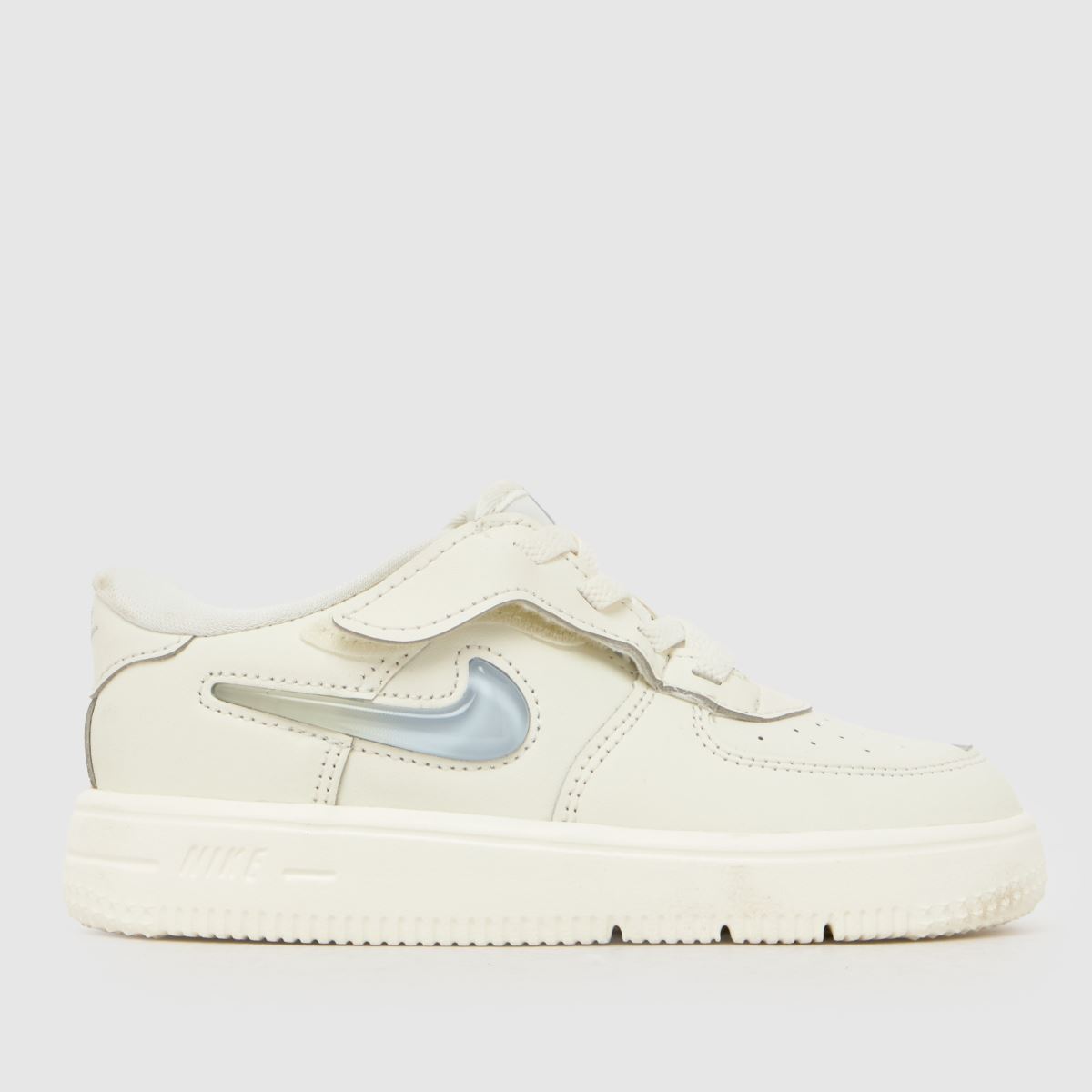 Nike Force 1 Low EasyOn Toddler in Off-White Multi Nike Force 1 Low EasyOn
