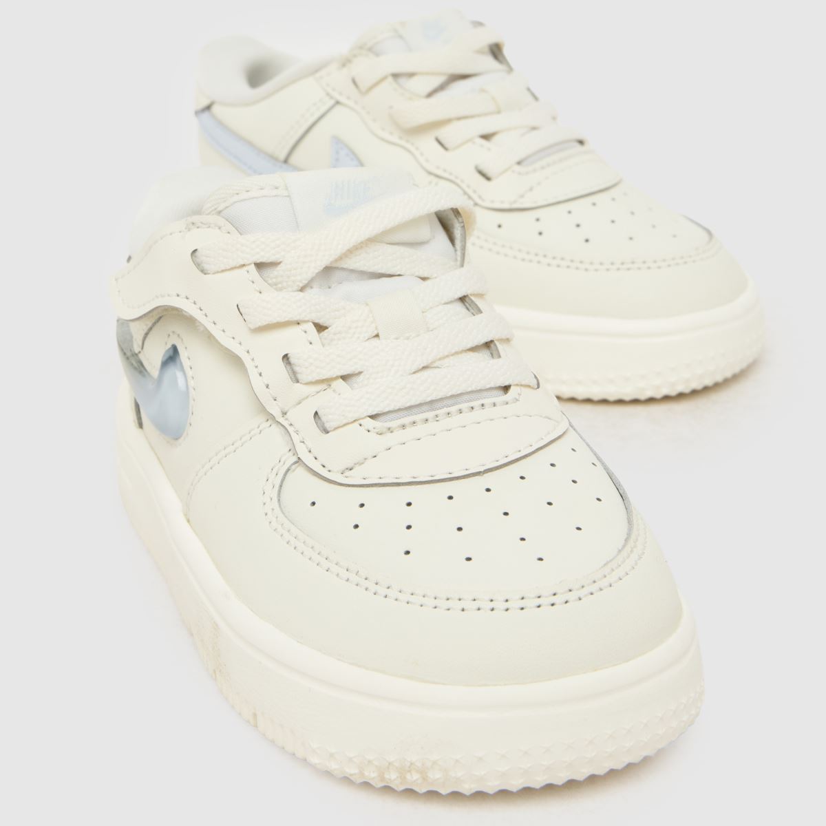 Nike Force 1 Low EasyOn Toddler in Off-White Multi Nike Force 1 Low EasyOn 4