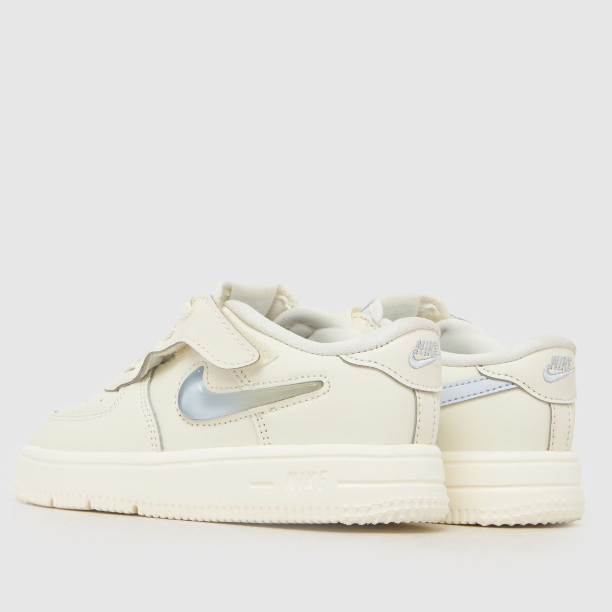 Nike Force 1 Low EasyOn Toddler in Off-White Multi Nike Force 1 Low EasyOn 7