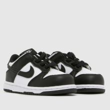 Nike Dunk Low Toddler in White & Black Nike Dunk Low,2 of 4