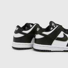 Nike Dunk Low Toddler in White & Black Nike Dunk Low,4 of 4
