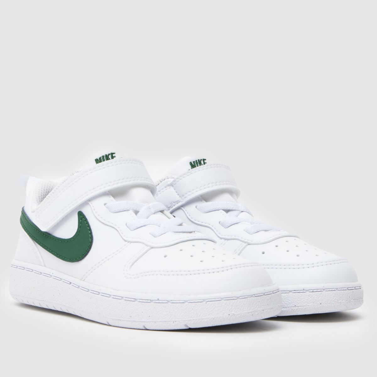 Kinder Nike Weiß-grün Court Borough Low Recraft Sneaker Nike Court Borough Low Recraft 1