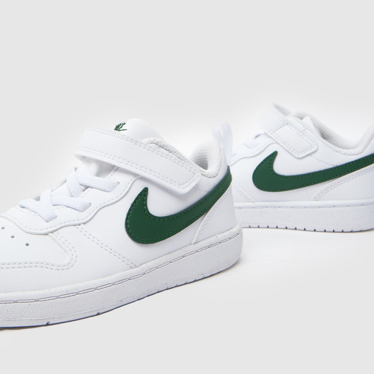 Kinder Nike Weiß-grün Court Borough Low Recraft Sneaker Nike Court Borough Low Recraft 7