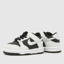 Nike Dunk Low Toddler in White & Black Nike Dunk Low,4 of 4