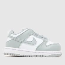 Nike Dunk Low Toddler in White & grey Nike Dunk Low,1 of 4