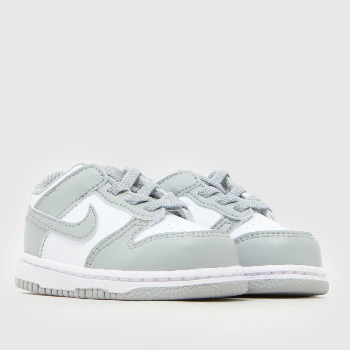 Nike Dunk Low Toddler in White & grey Nike Dunk Low 1