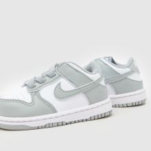 Nike Dunk Low Toddler in White & grey Nike Dunk Low,4 of 4