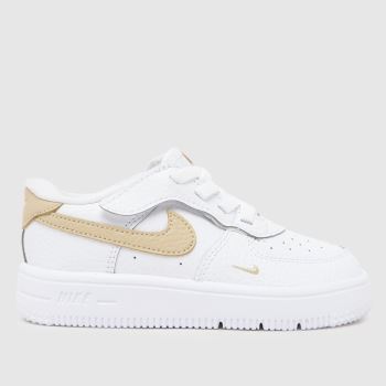 Nike White Force 1 Low Easyon Toddler