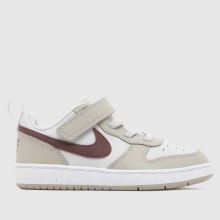 Nike Court Borough Low Toddler in Grey Multi Nike Court Borough Low,1 of 4