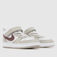 Nike Court Borough Low Toddler in Grey Multi Nike Court Borough Low,2 of 4